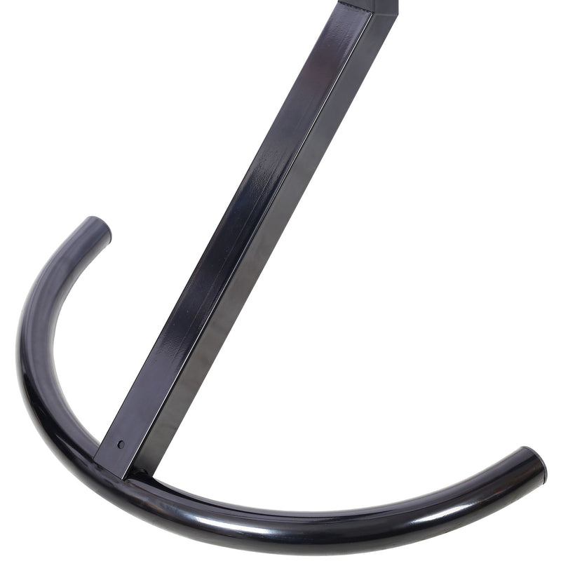 Indoor Bike Rack Stand For 1 - 2 Bicycles With Adjustable Arms - Black