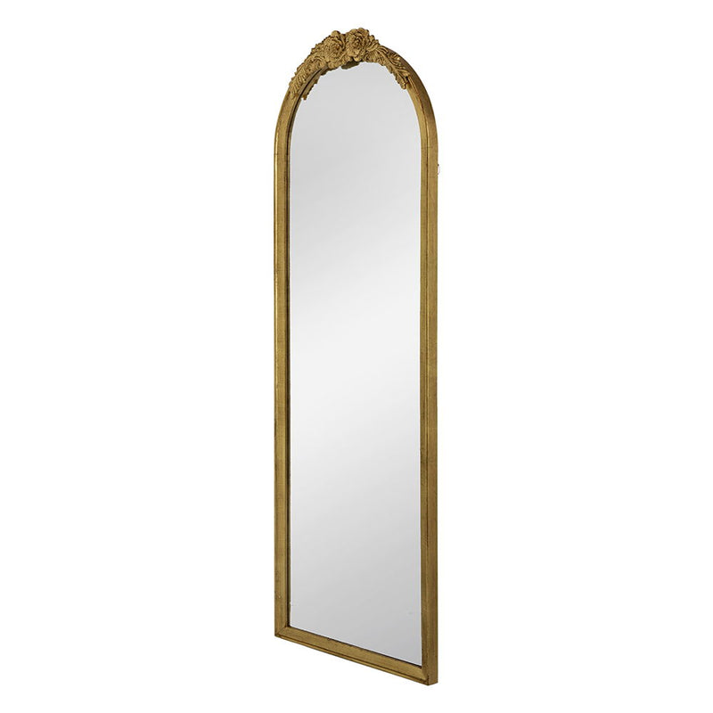 Wood Floor Mirror, Full Body Mirror Dressing Make Up Mirror For Bathroom