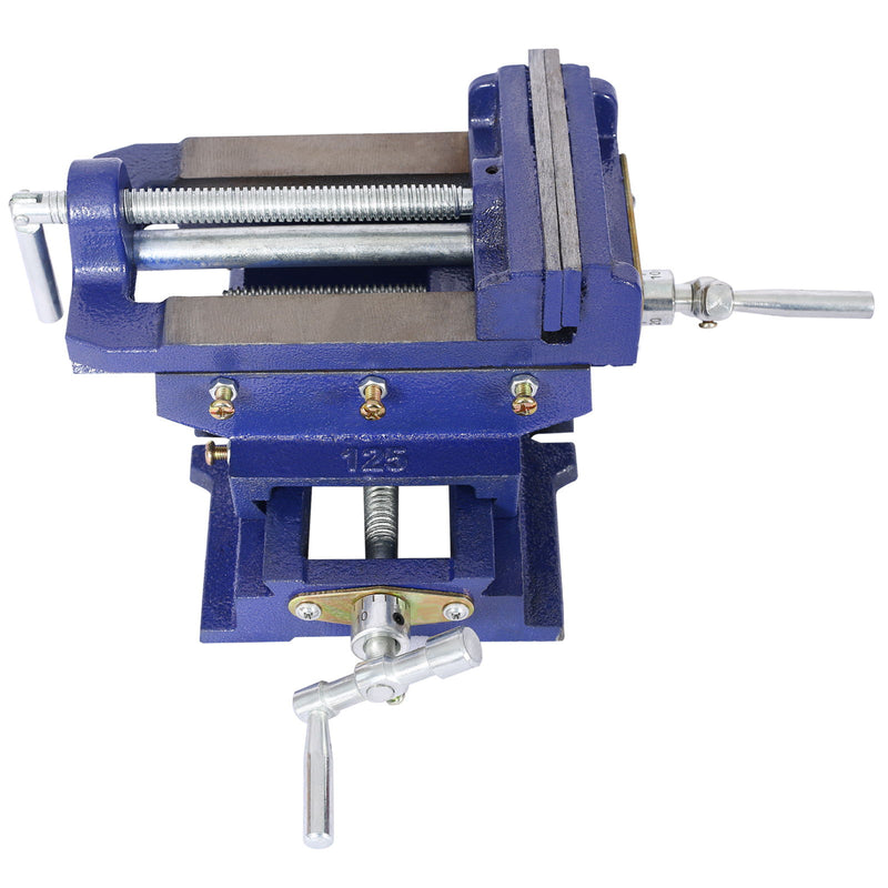 Industrial Quality Cross Slide Vise, Drill Press Metal Milling 2 Way X - Y