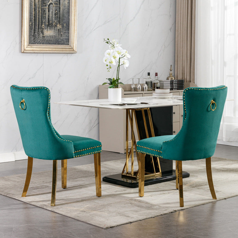 Nikki - Modern, High-End Tufted Dining Chair (Set of 2)