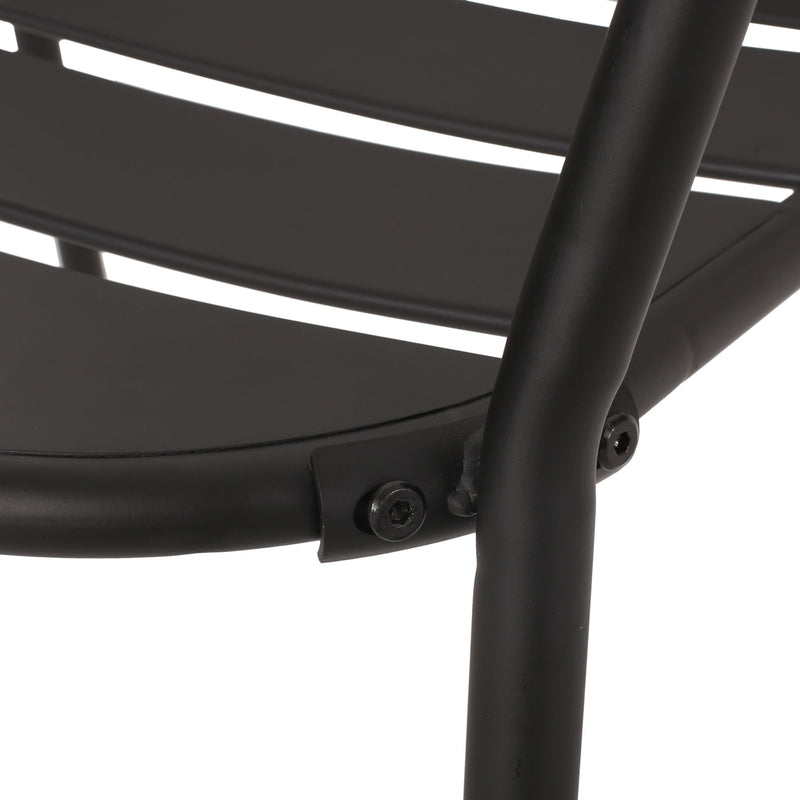 Terra Nova - Bistro Set - Matte Black