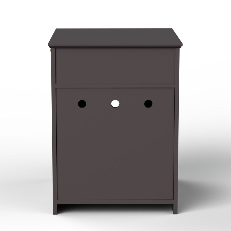 Pet House Cat Litter Box Enclosure With Drawer, Side Table