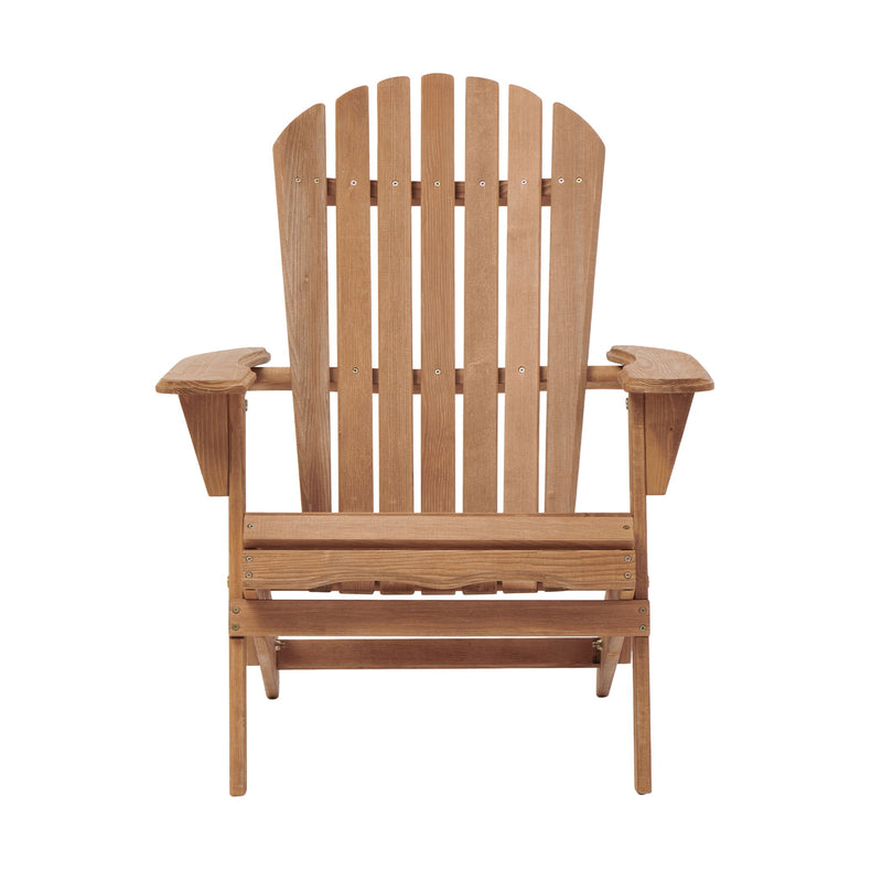 Oversize Outdoor Folding Adirondack Chair, Patio Chair For Garden