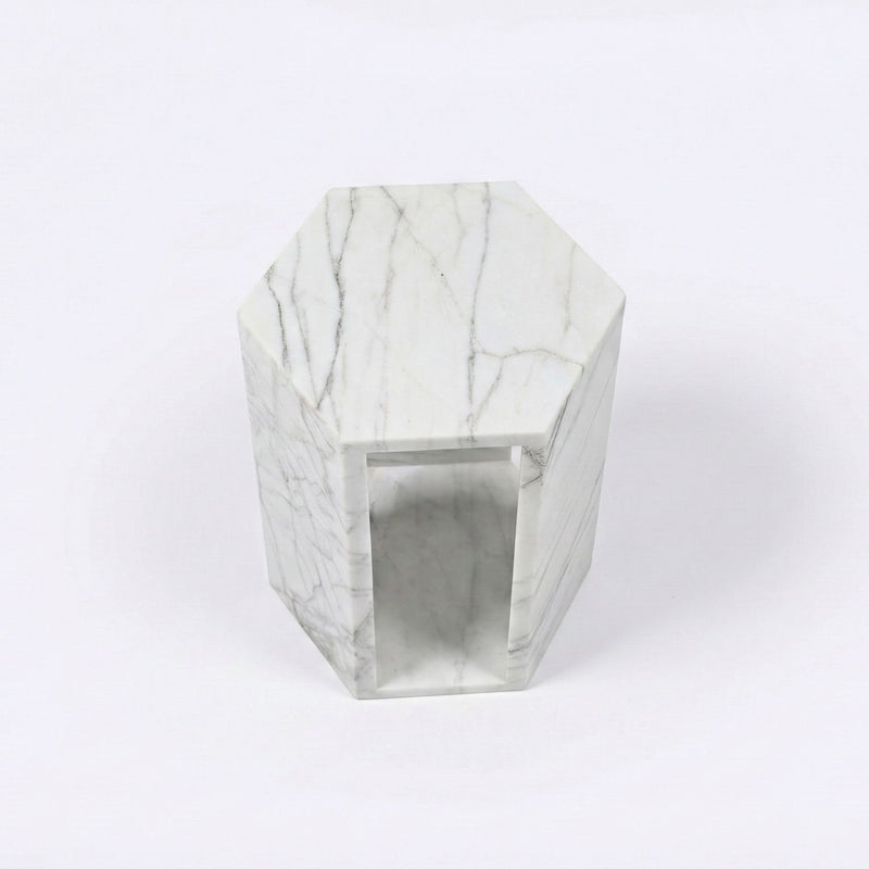 Modern Minimalist Hexagon Side Table