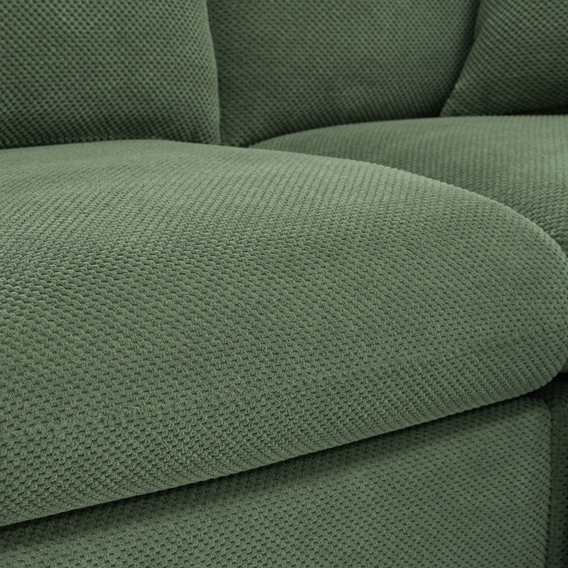 Sectional With 2 Ottomans