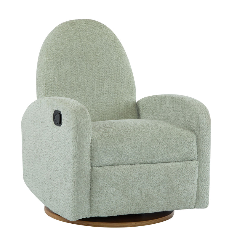 Contemporary 360 Swivel And Glider Recliner Chair