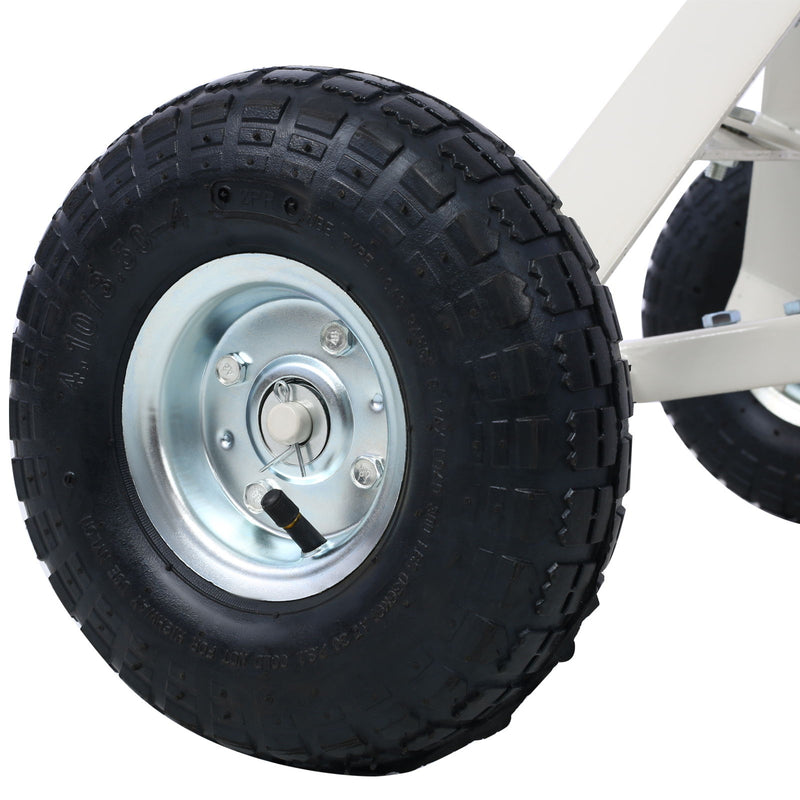 Heavy Duty Trailer Dolly With Pneumatic Tires, 600 Lb. Capacity Steel