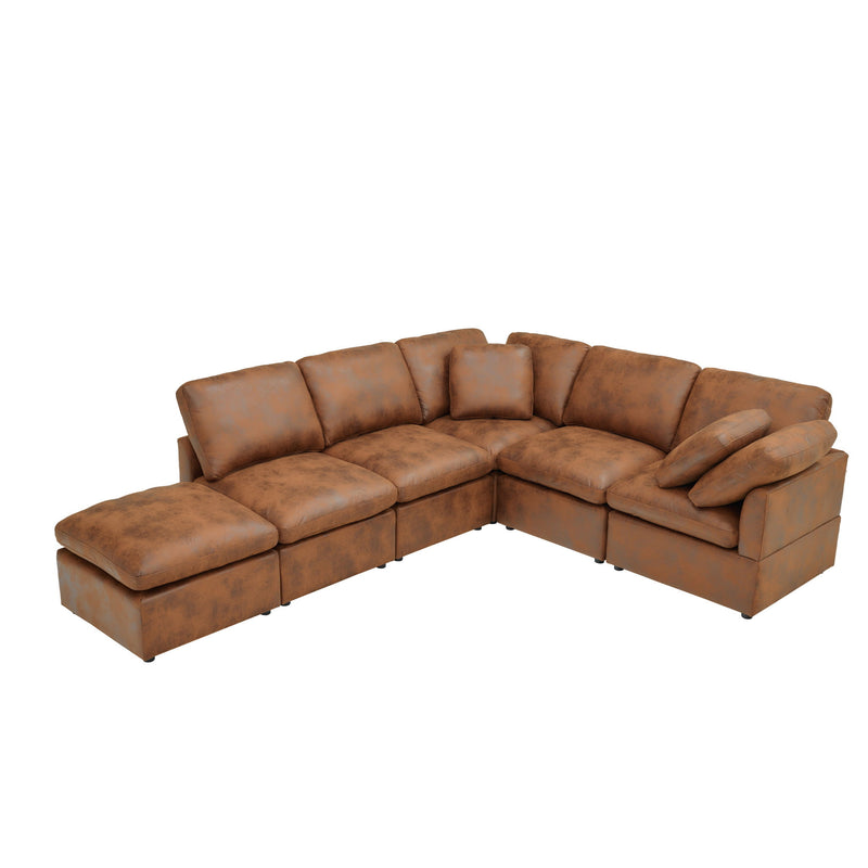 Deep Modular Cloud Sofa, Freely Configurable