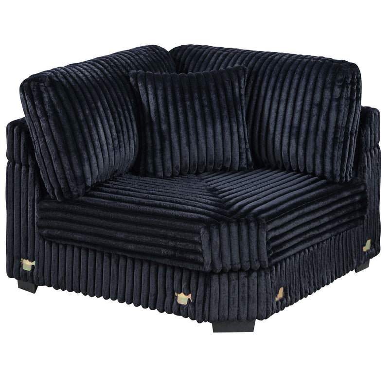 Corner Wedge Chair With Pillow, Living Room Furniture
