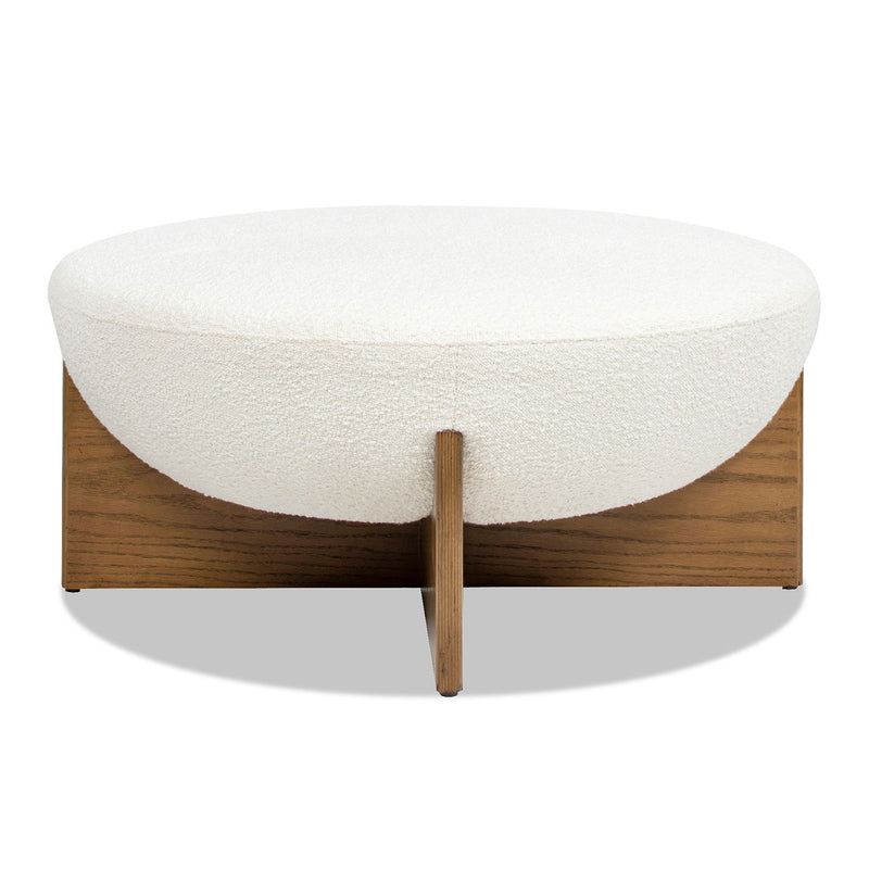 Bali - Round Upholstered Ottoman
