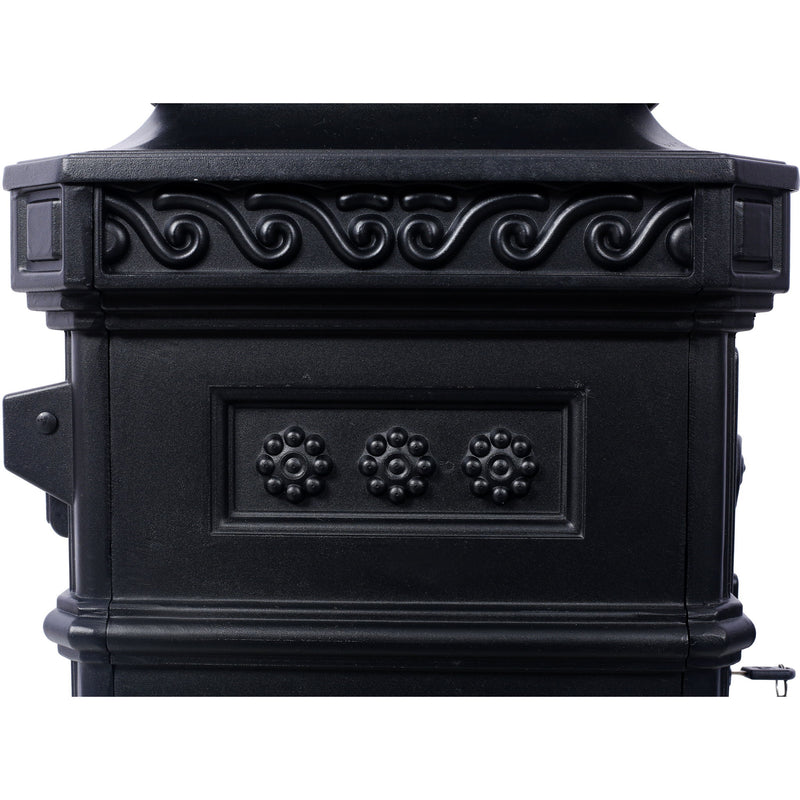 Mailboxs Residential Large-Capacity Letter Box, Rainproof Postbox Statue