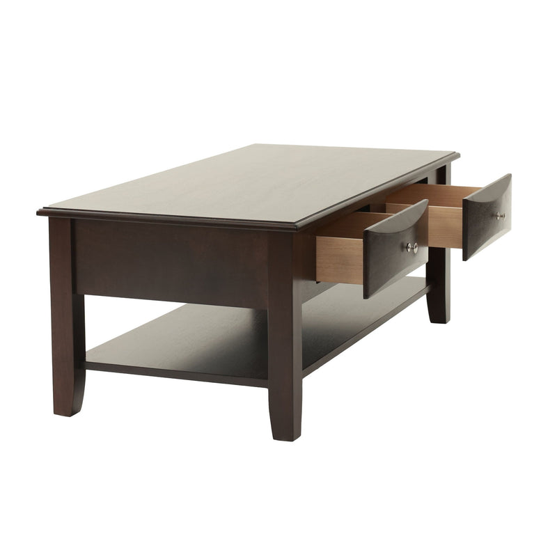 Simple Style Table With Shelf
