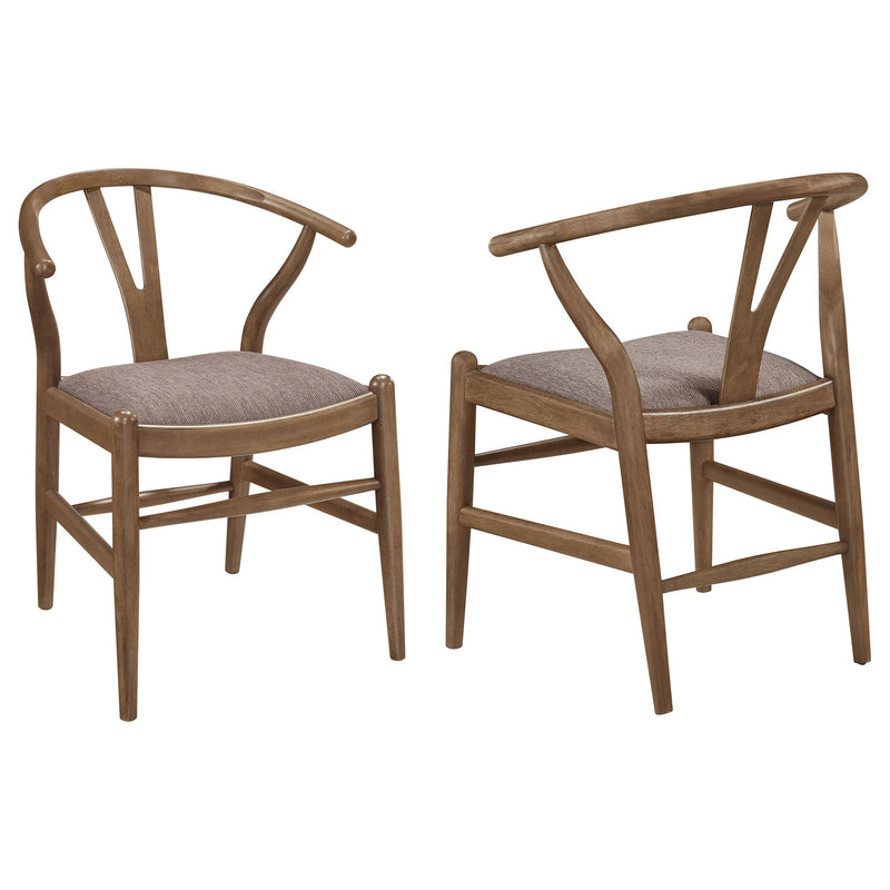 Guinea - Dining Side Chair (Set of 2) - Walnut