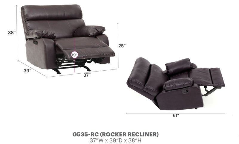 Modern Design Rocker Recliner