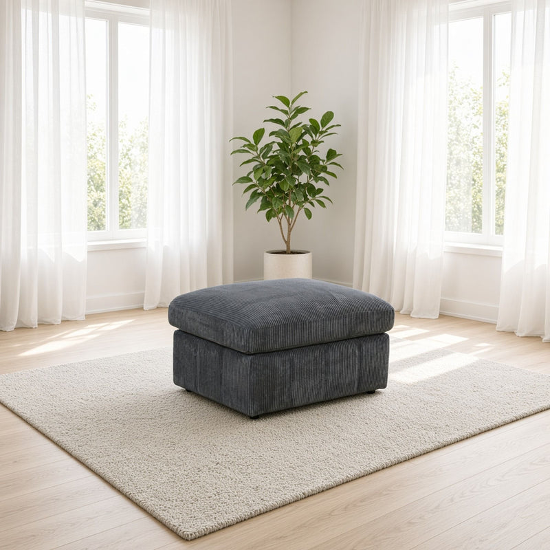 Oversized Ottoman Footrest, Living Room Accent
