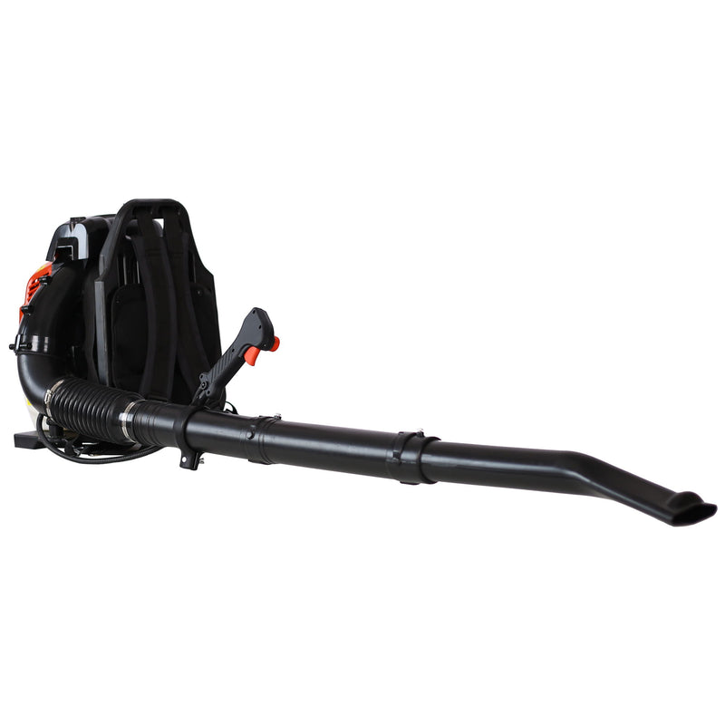 Powerful 76Cc 4 Stroke Gasoline Blower Epa Compliant Red Plastic - Red