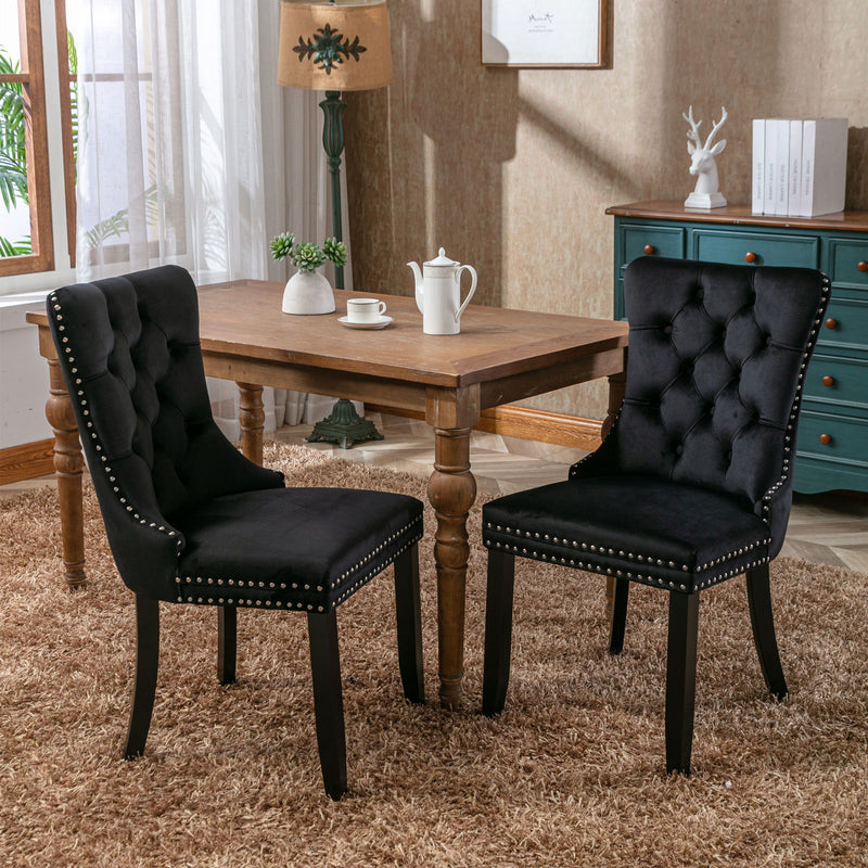 Nikki - High-End Tufted Dining Chair (Set of 2)