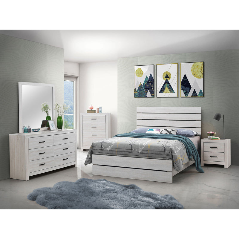 Geary - Slatted Headboard Panel Bedroom Set