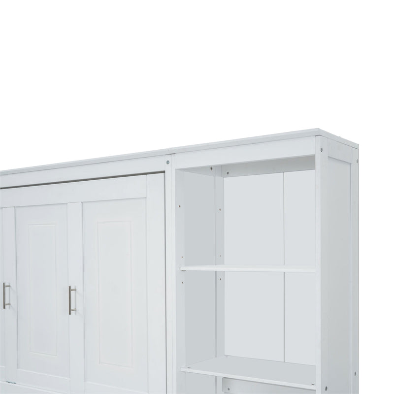 Murphy Bed With Desk And Bookshelf