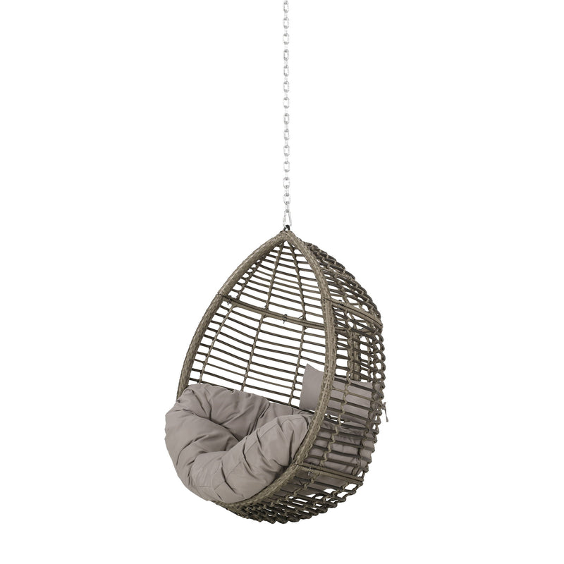 Morris Teardrop - Hanging Chair With Chain And Water Resistant Cushions