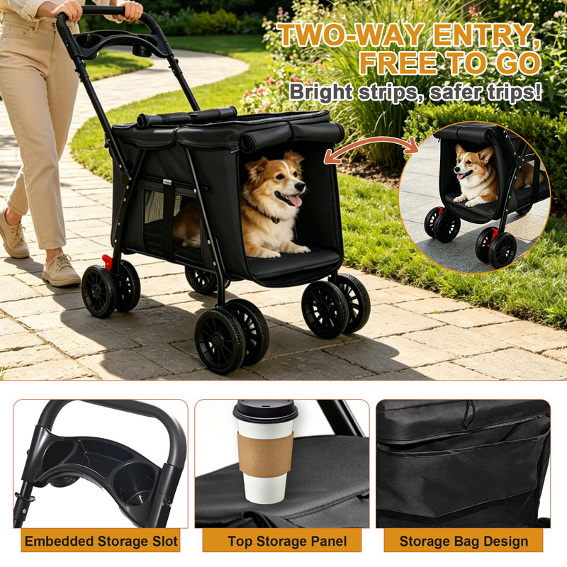 Pet Stroller For Small / Medium Pets