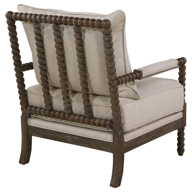 Removable Back Accent Chair
