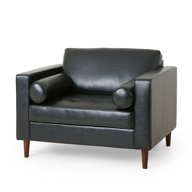 Sophisticated Club Chair With Relaxing Comfor