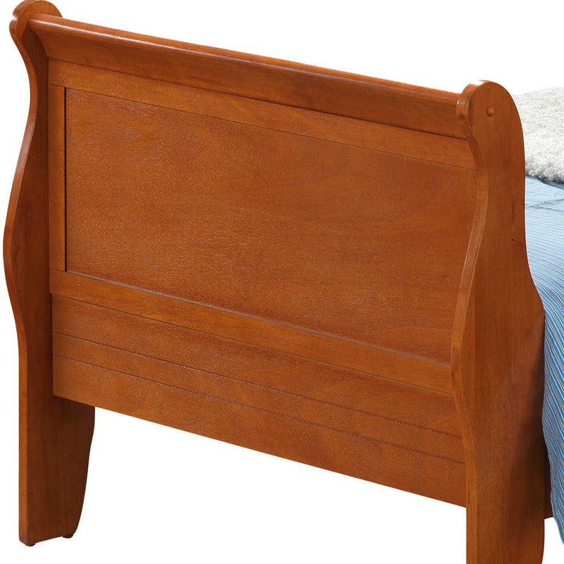 Louis Phillipe - Panel Sleigh Bed