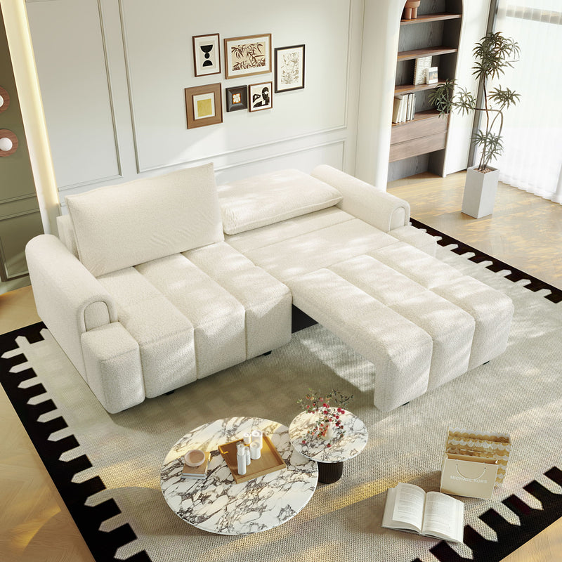 4 Seater Modern Couch With Seats Storage