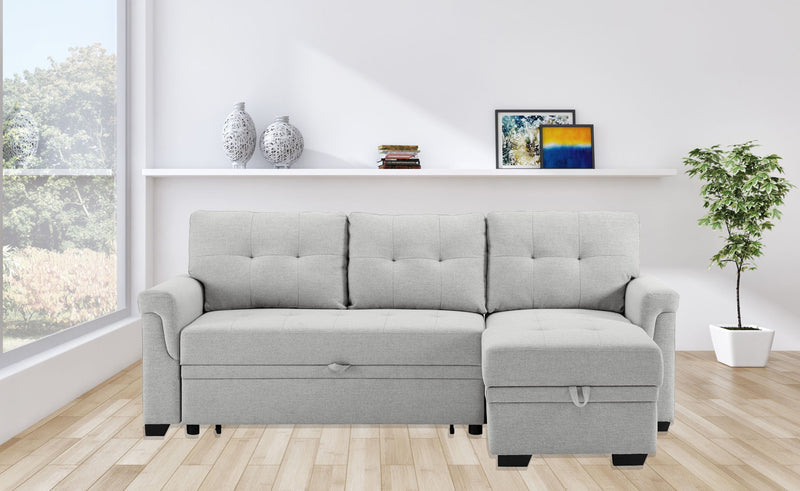 Destiny - Reversible Sleeper Sectional Sofa With Storage Chaise