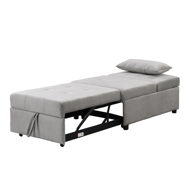 Versatile Folding Ottoman Sofa Bed Multifunctional Space Saver