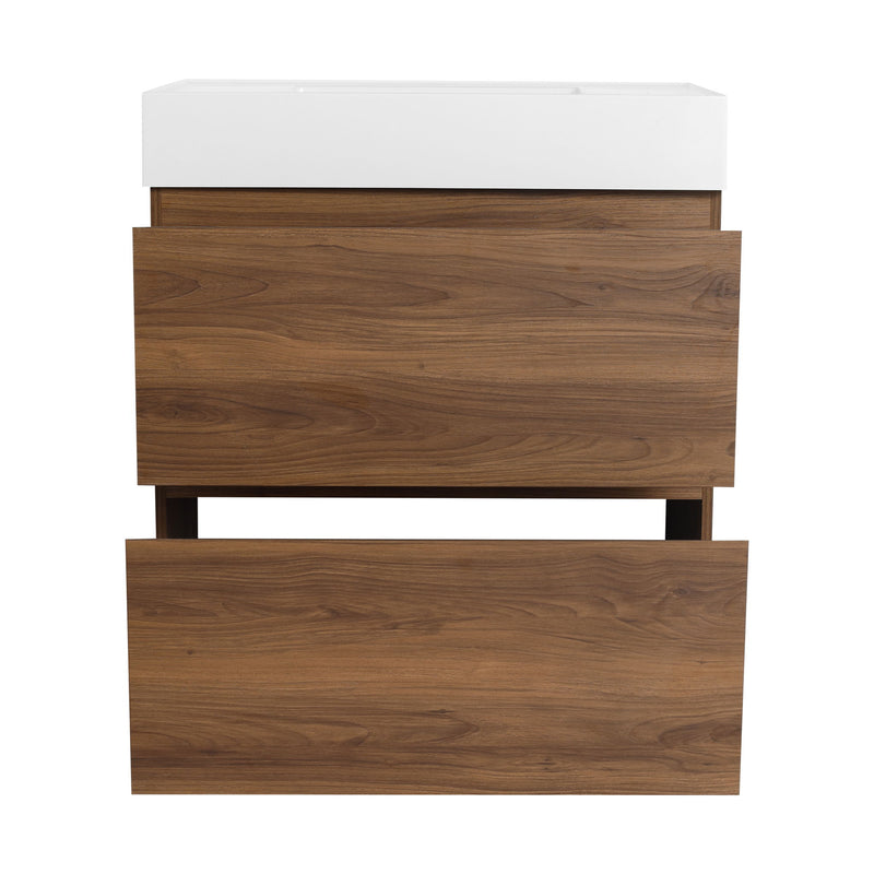 Modern Freestanding Bathroom Vanities With Single Sink Combo
