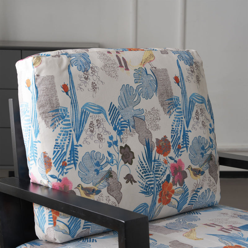 Modern Armchair With Solid Wood Frame