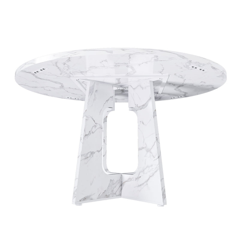 Round Dining Table For 4