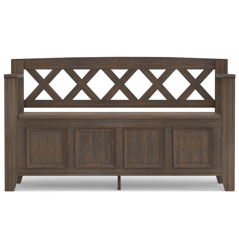 Amherst - Handcrafted Entryway Storage Bench
