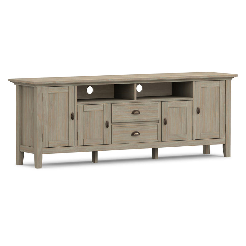 Redmond - TV Media Stand - Distressed Gray