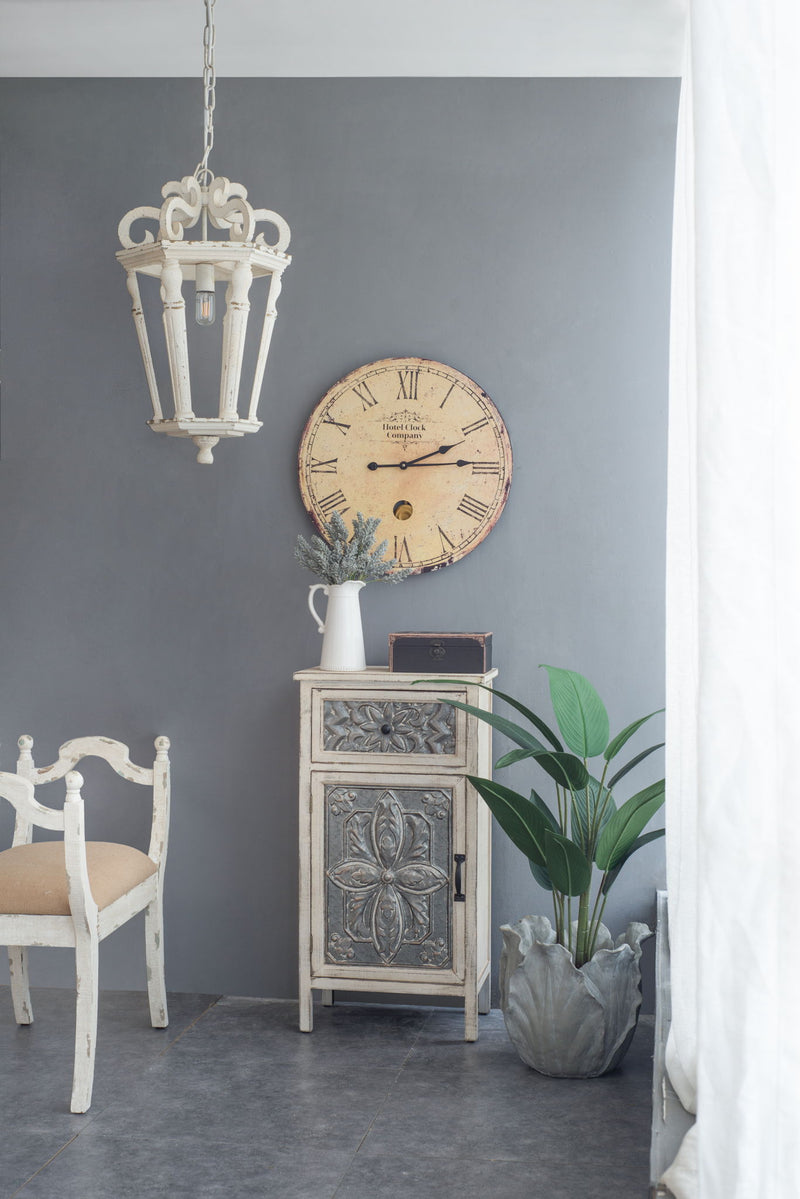 Wall Clock - Beige