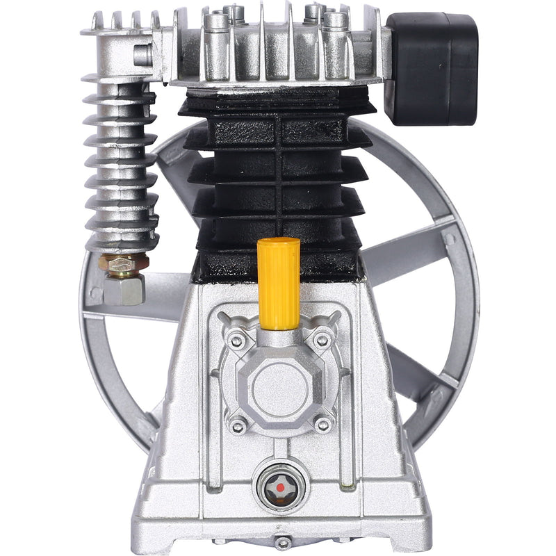 Piston 2Hp Air Compressor Head Pump 115Psi 1.5Kw - Silver