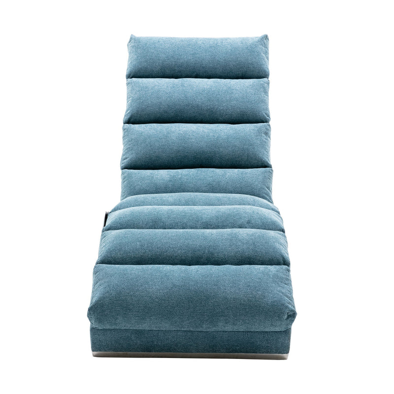 Massage Chaise Lounge Indoor With Remote Control, Ergonomic Electric Massage Lounger