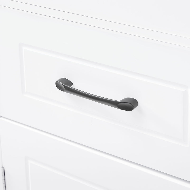 Tall Freestanding Bathroom Storage Cabinet With 2 Doors And Adjustable Shelves