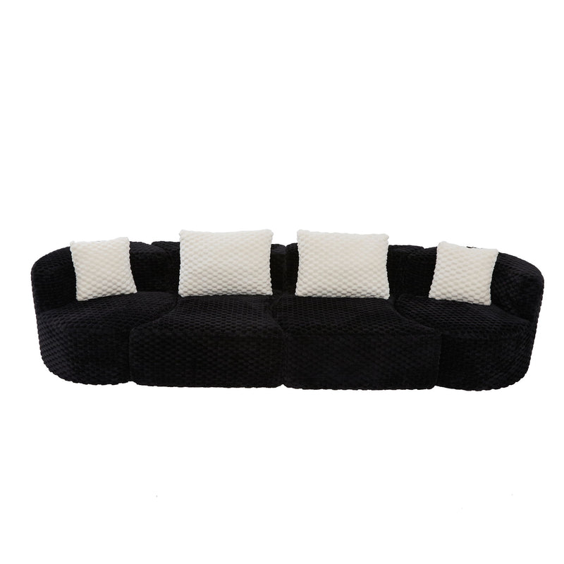 Modular Sectional Sofa With Free Combination Design