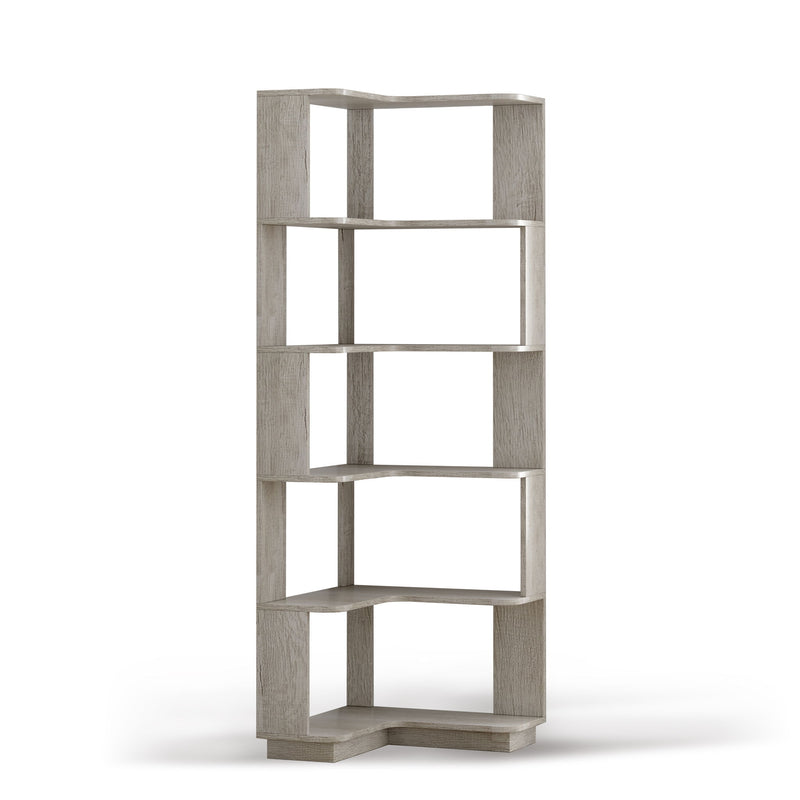 L-Shaped Corner Bookshelf