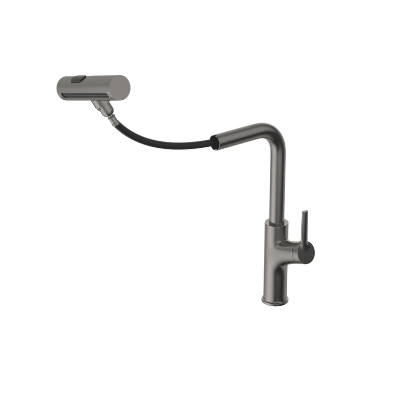 360° Pull Down Kitchen Faucet With 4 Spray Modes