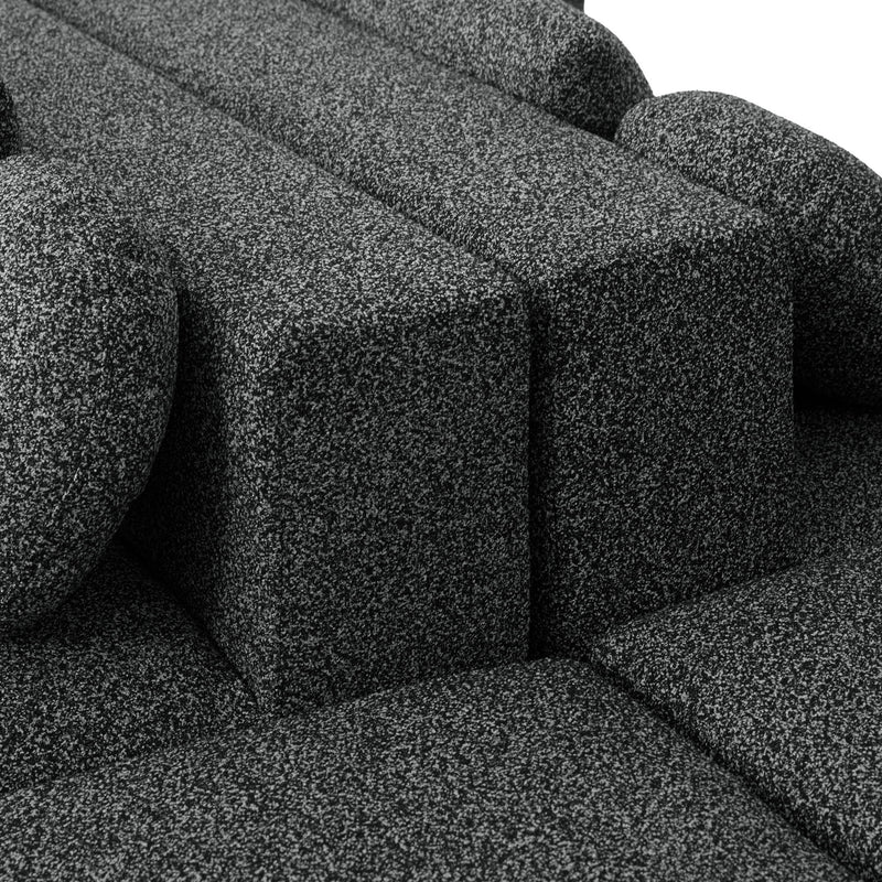 Boneless - Couch Modular Sectional Sofa With Deep Seating And Curved Design