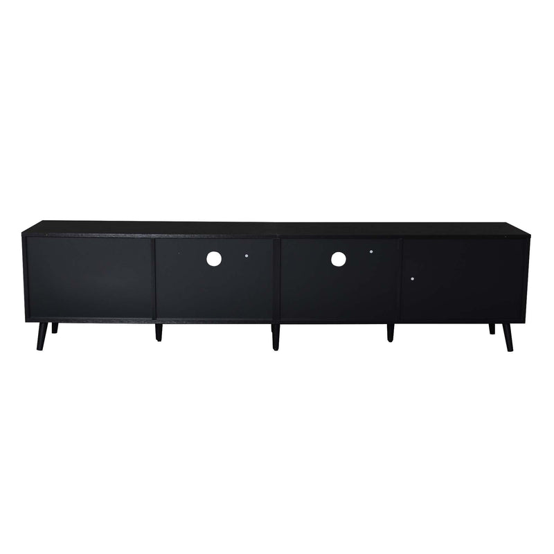 TV Stand, Media Console With Cable Management