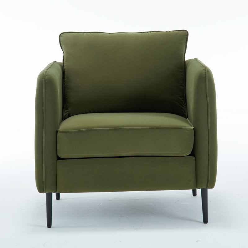 Accent Chair With Pillow For Living Room
