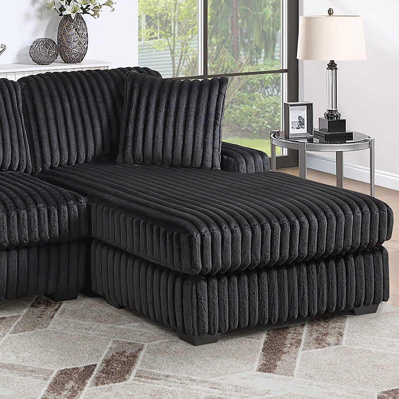 Sectional Sofa Set With Reversible Chaise, Living Room Furniture
