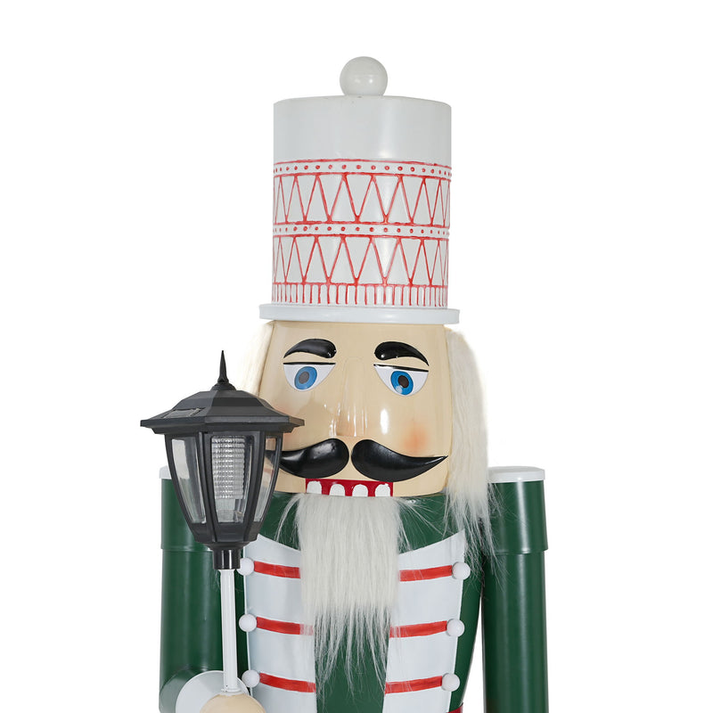 Classic Nutcracker Holiday Decor, Durable Construction - Green / Red / White