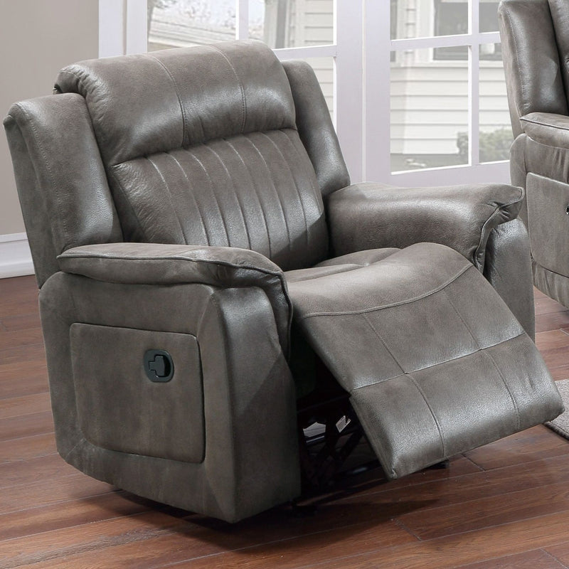 Contemporary Living Room Set, Horizontal And Vertical Tufting