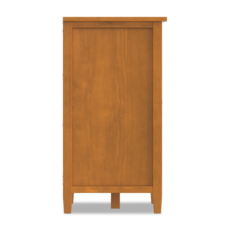 Warm Shaker - Storage Cabinet With Wine Rack - Brown